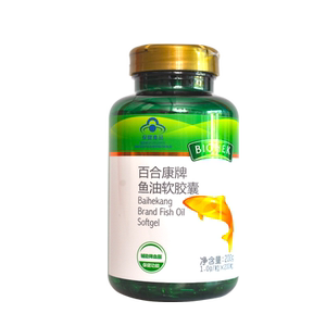 百合康牌鱼油软胶囊卵磷脂