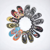 人字拖男夏季 休闲拖鞋 时尚 沙滩散步夹趾凉拖日常防滑印花平跟拖鞋