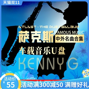 萨克斯音乐车载U盘伴奏纯音乐歌曲古典无损高音质高品质车用MP3