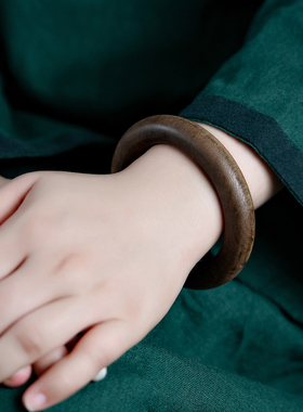 高端野生柬埔寨沉香手镯