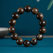 高端越南芽庄白奇楠沉香手串沉水级老料男士 款 棋楠佛珠文玩木手链