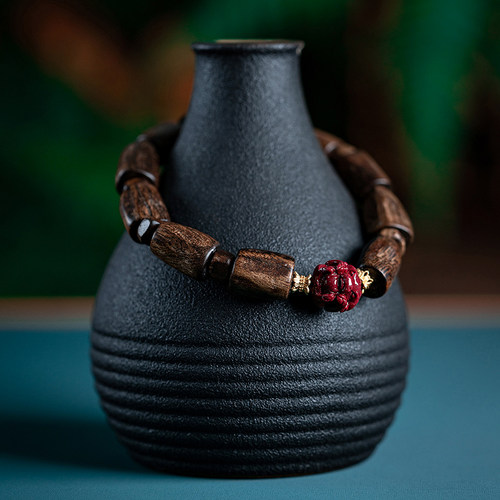 高端天然印尼达拉干沉香随形手串