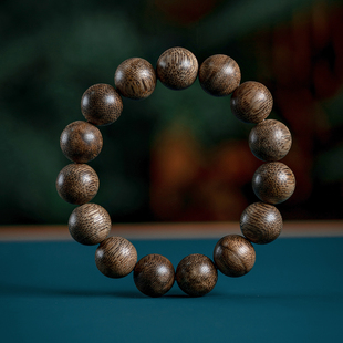 天然柬埔寨菩萨棋沉香手串保真老料奇楠沉香手链文玩木佛珠女男士