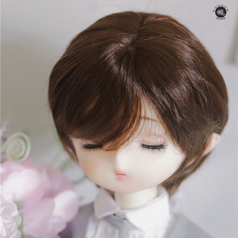 BJD波波头假发LuxuryDoll柔丝
