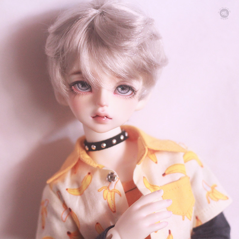 BJD假发龙魂346分叔服帖毛坯可戴图片