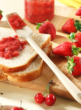 一体式硅胶刮刀抹刀长果酱刀黄油奶油搅拌铲蛋糕刀烘焙软刮刀刮板