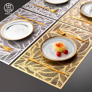 特别好看的餐垫餐桌隔热垫西餐隔热垫餐桌垫防烫餐垫高级感轻奢碗