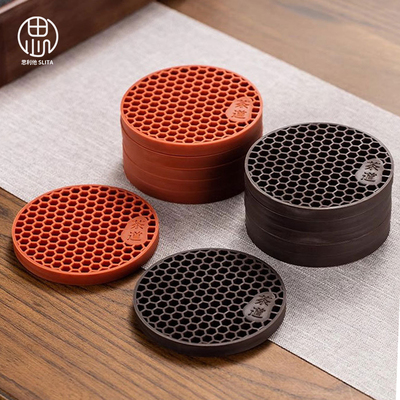 硅胶材质中式紫砂茶壶垫专用
