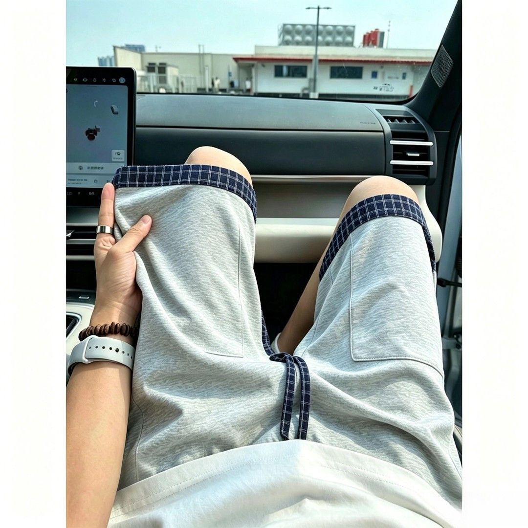 美式休闲短裤男士夏季新款ins潮牌宽松篮球运动裤阔腿五分裤衩子