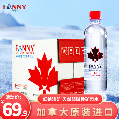 加拿大芬尼湾冰川进口饮用水