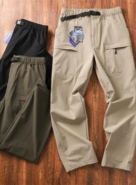 户外城市机能！轻量化防泼水！3D立体剪裁！秋季男士工装休闲裤