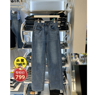 A05041 宽松百搭LWB007783100333 Lee女牛仔裤 水洗宽松直筒牛仔裤