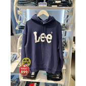 Lee韩国设计连帽卫衣袋鼠兜秋装 外套情侣LUT006401203180 A04841