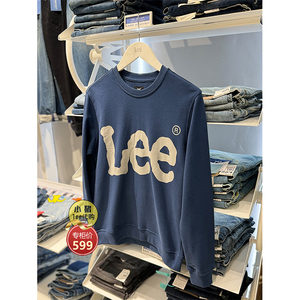 Lee秋经典百搭美式潮流休闲套头卫衣圆领LMT0002053RV00F-A00562