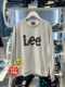 Lee男女款 圆领简约印花logo卫衣水洗毛圈LUT006425203204 A04865