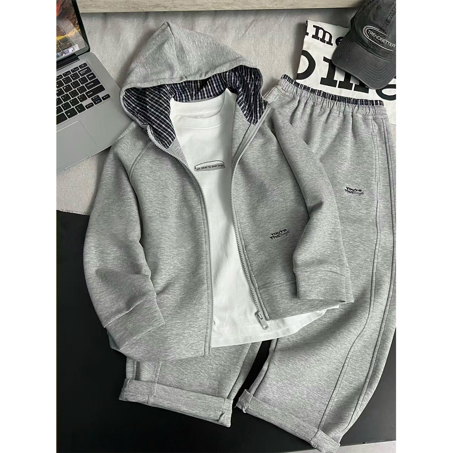 牛哆哆童装儿童运动套装2026春装男女童洋气外套裤子两件套76362,童装/婴儿装/亲子装,套装,淘宝优惠券,粉丝福利购,淘宝优惠卷