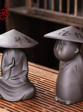 茗客茶漏茶滤茶宠摆件创意