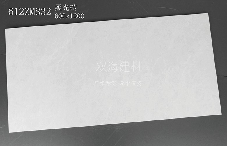 佛山素色柔光仿古瓷砖600x1200客厅灰白色地砖防滑地板砖厂家直销