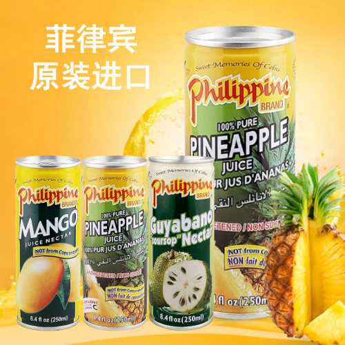 菲律宾进口饮料菲岛果汁250ml