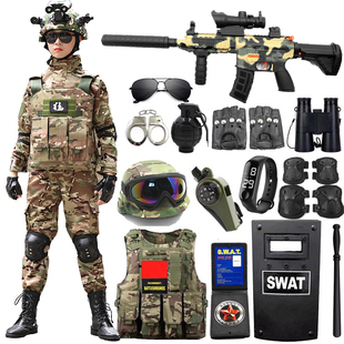 儿童威龙行动迷彩服三角洲套装户外特种兵军训学生夏令营演出服