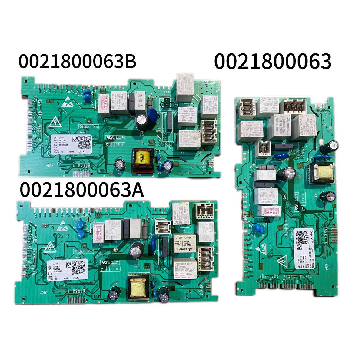 海尔洗衣机HDU75G3/HDU75W3/HDU85G3/HDU85W3电源板0021800063A/B