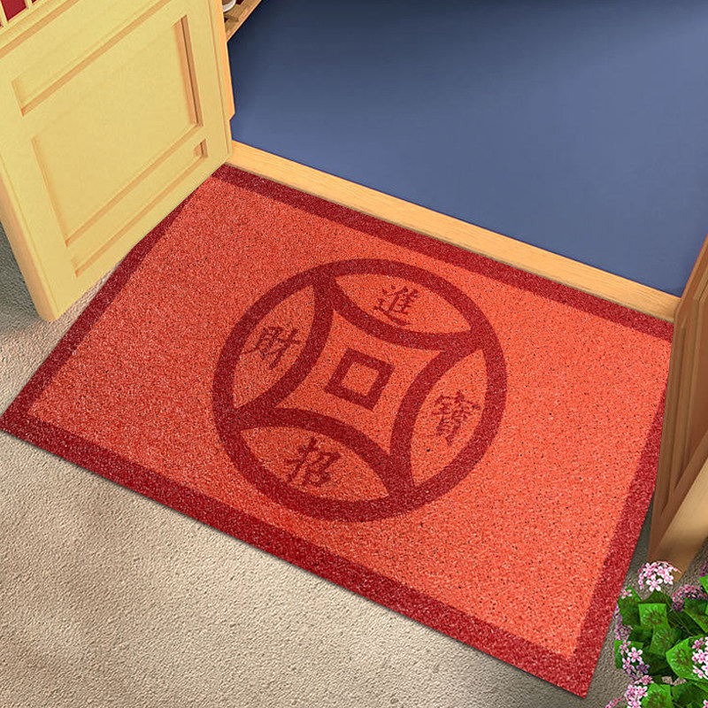 大门红色丝圈地垫凤凰宫主五色入户门垫2026年新款可定制裁剪脚垫,居家布艺,入户地垫,淘宝优惠券,粉丝福利购,淘宝优惠卷