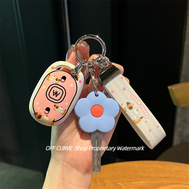 专用爱玛电动车钥匙套艾玛AM1立马小刀通用电瓶车遥控保护套扣壳