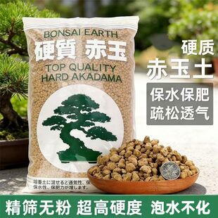 硬质赤玉土保水保肥营养土原装正宗赤玉土正品国产盆景栀子花超硬