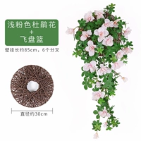 Rhododendron Wall Wanging светлая розовая+летающая корзина