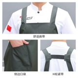 Водонепроницаемый фартук, мужской нагрудник без рукавов для работы, увеличенная толщина
