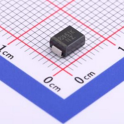 5只 P6SMBJ100A_R1_00001 静电和浪涌保护(TVS/ESD) P6SMBJ100A_R
