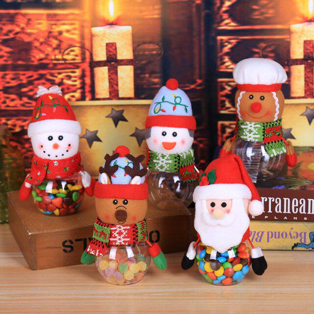 2022 navidad  new year christmas gift bags candy jar storage