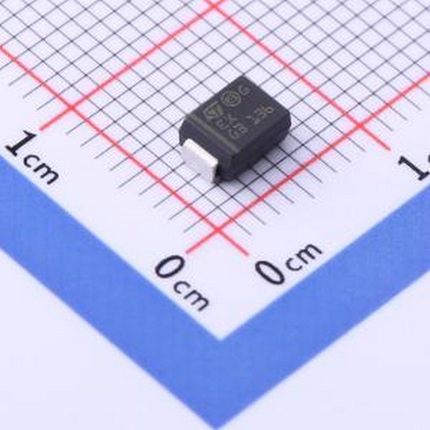 5只 SM6T39A 静电和浪涌保护(TVS/ESD) SM6T39A SMB(DO-214AA)