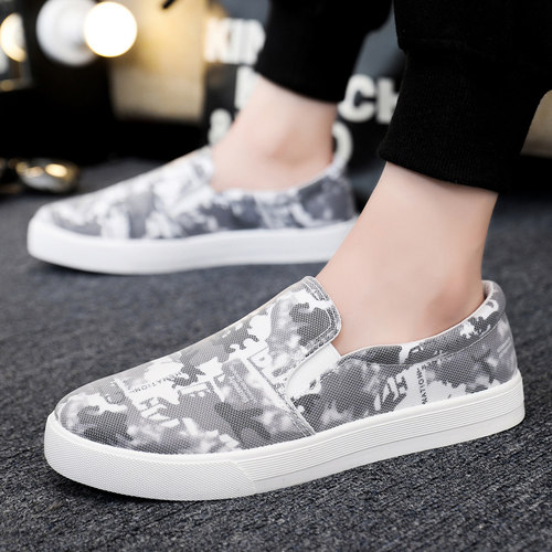 鞋子男2024新款秋季透气懒人