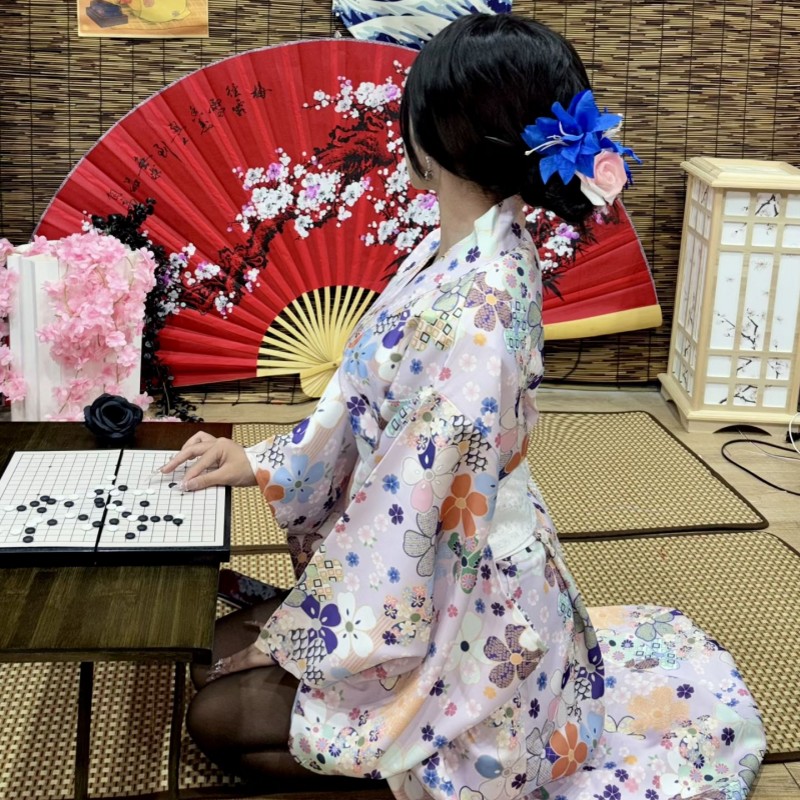 影楼写真神明少女服装新款日系拍照摄影改良艺术照和服日式浴衣