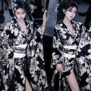 影楼新款和服黑道千金传统浴衣日本写真服旅神明摄影少女改良日式