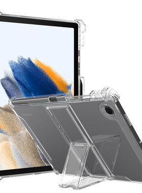 适用Galaxy三星Tab透明S6lite保护套10.5英寸SM一P610防摔P615C外壳P613硅胶P619支架2024带笔槽tabs气囊p620