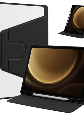 适用Samsung三星Galaxy保护套Tab全包S9防摔S9fe十外壳820亚克力SM一X610防弯X510旋转5G支架S10薄11英寸12.4