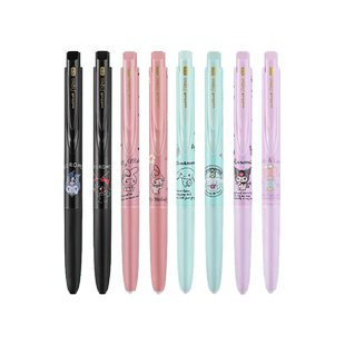 日本进口UNI三菱三丽鸥联名限定款中性笔UMN-185卡通动漫0.5mm水笔学生考试书写刷题黑色umn155签字笔酷洛米