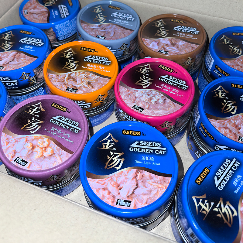 台湾惜时猫罐头机能汤罐