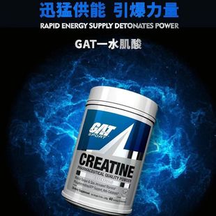 GAT概特盖特一水肌酸肌肉氨基酸蛋白健身增肌耐力提高运动300g
