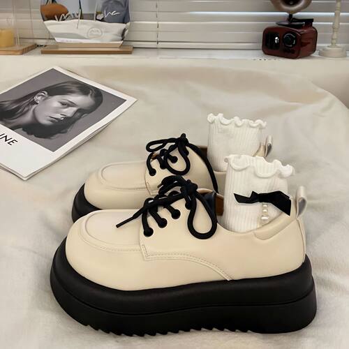 赫本风jk乐福玛丽珍鞋女