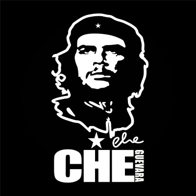 反光汽车贴纸古巴英雄革命领导人马列主义A244Che切格瓦拉防水