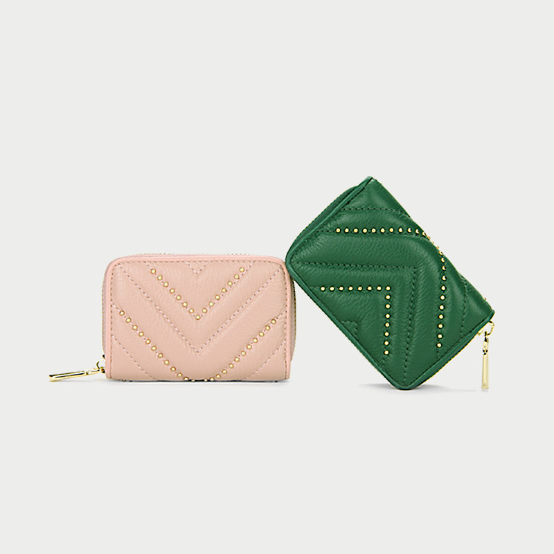 男真皮卡包女多卡位简约信用卡名片包牛皮超薄零钱包小大容量卡夹