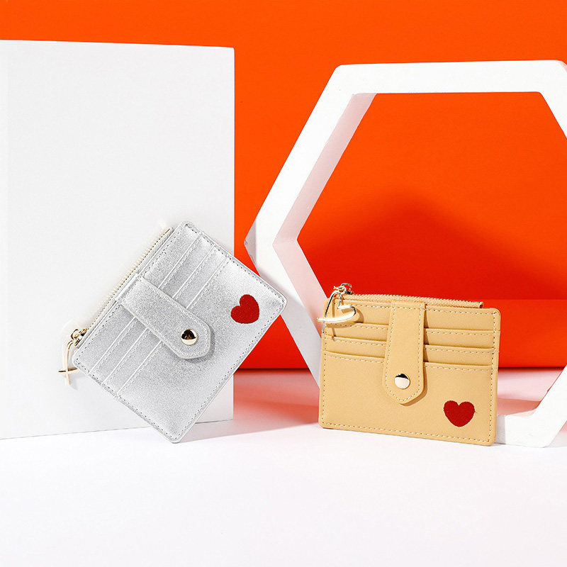 名片卡包女ins潮牌卡包学生迷你简约证件零钱包超薄小巧可爱韩国