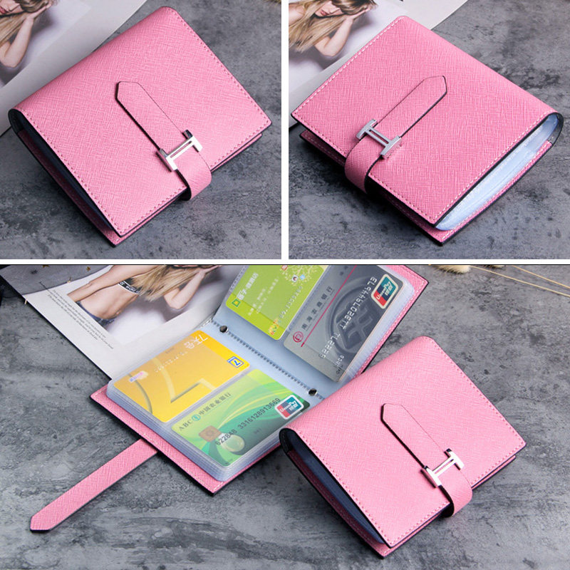 大容量男士卡包女式小巧超薄精致高档韩国可爱卡套名片夹防消磁潮