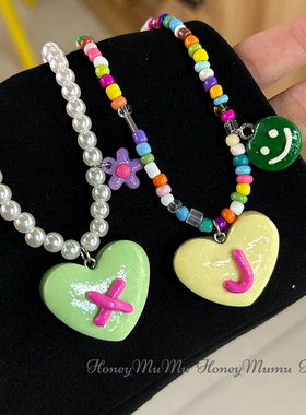 项链女泰兰德风夏日项链