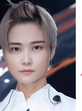 李宇春同款曲别针耳环钉钛钢男女