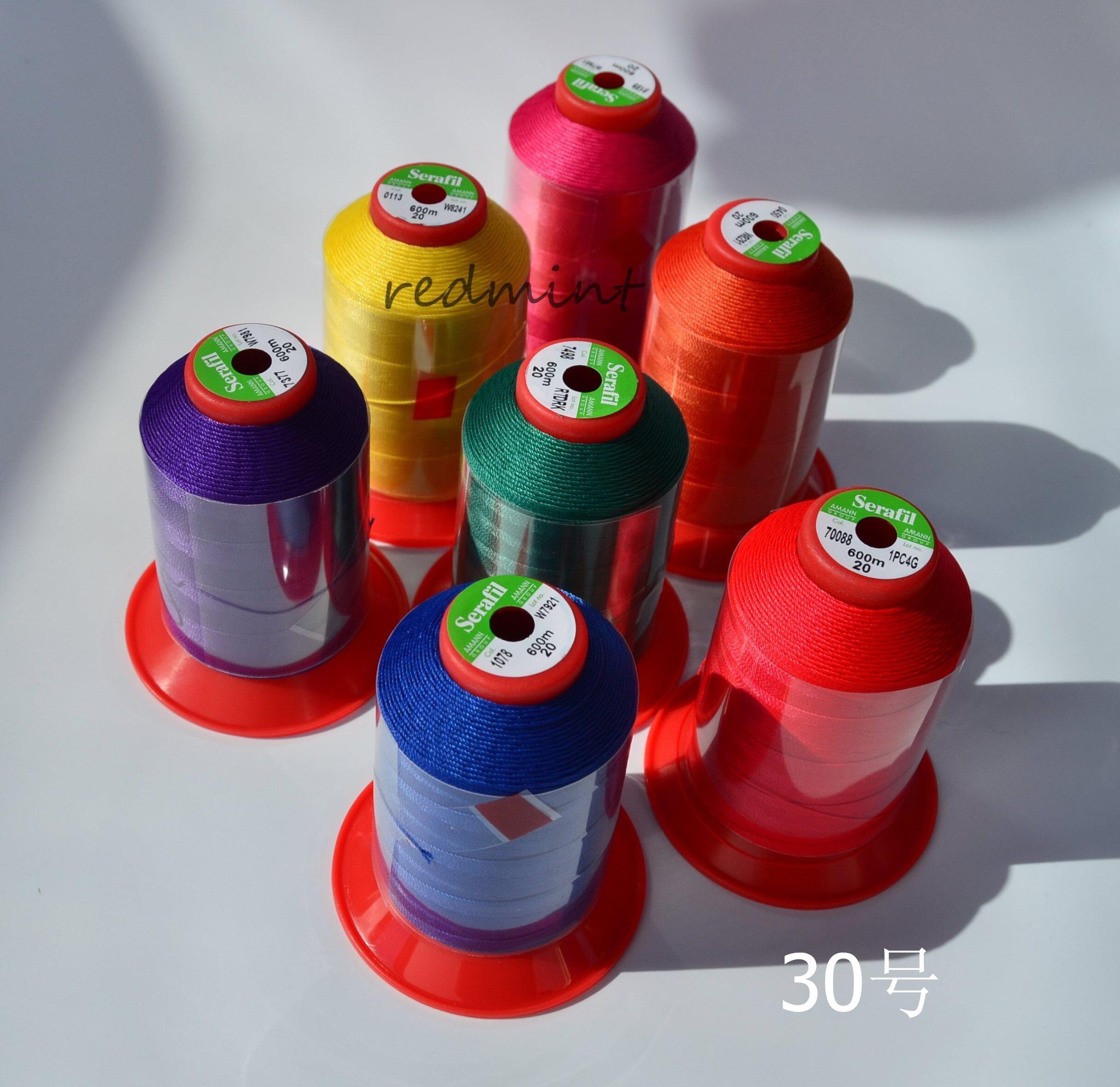 30号 德国亚曼莎菲缝纫线 高强度 防泼水功能 皮具箱包鞋靴沙发用