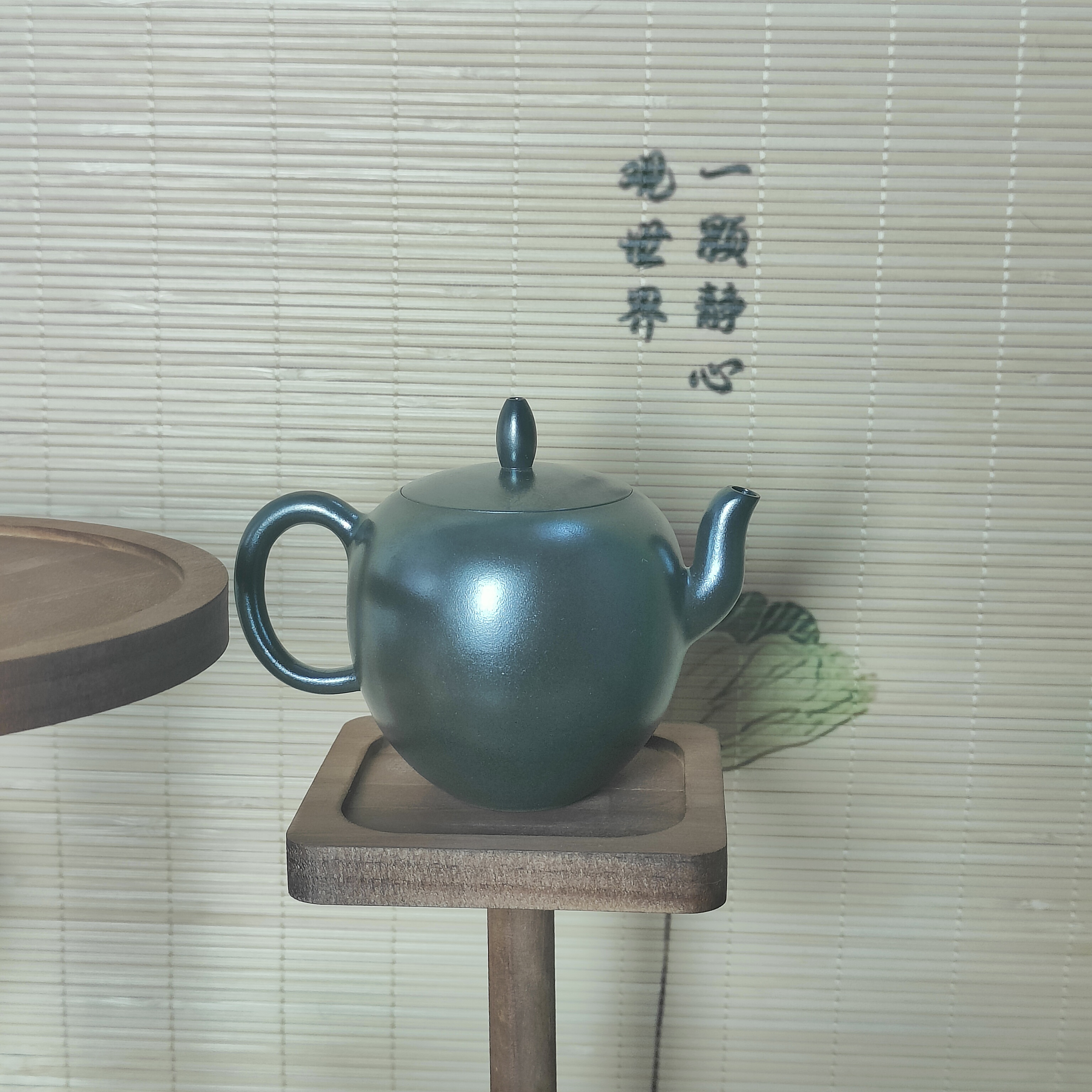 美人肩  结晶烧纯手工原矿坭兴陶泡茶壶150cc专用六堡茶具非紫砂